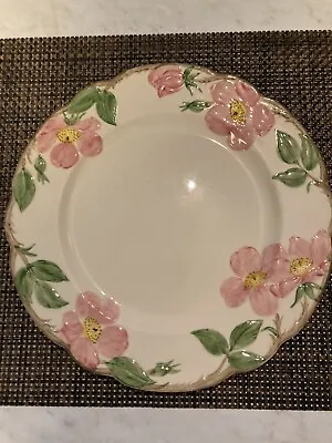 Franciscan Desert Rose Lunch Plate 9 1/2  USA Vintage Mark 1947-1949 • $6