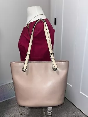 Michael Kors Leather Jet Set Medium Tote - NWT “In Fawn” • $85