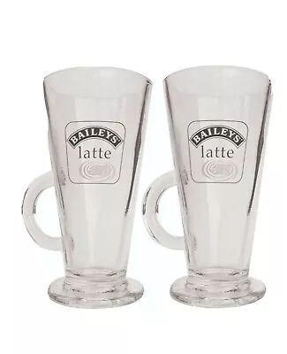 Baileys Latte Irish Cream Cream Liqueur 2 X Irish Coffee Glasses 300ML BNIB IRE • $34.99
