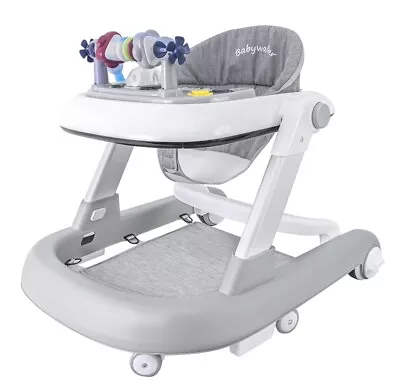 VEVOR Baby Walker Foldable Baby Activity Center Height Adjustable For 6-12 Month • $45.99