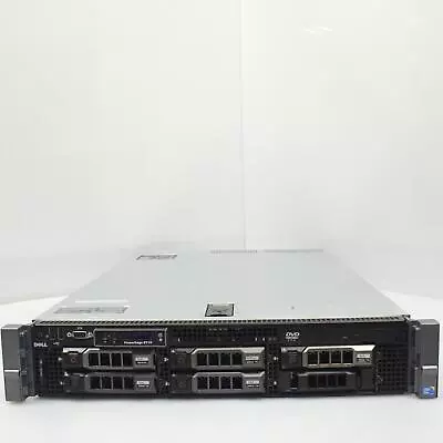 DELL POWEREDGE R710 2 X INTEL XEON E5530 128GB RAM 4TB HDD No OS Server • $188.23