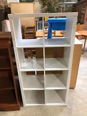 IKEA White Square Shelving Unit • £25