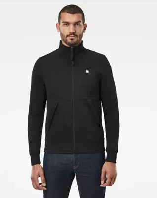 G-Star Raw Men’s Utility Quilted Track Jacket Black $140 Medium New • $69.99