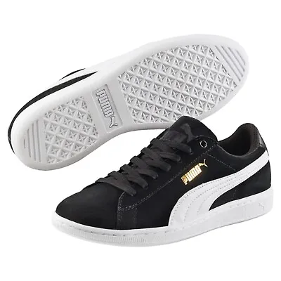 $64.99 • Buy Puma Vikky Black Softfoam Women's Trainers Shoes - Sneakers