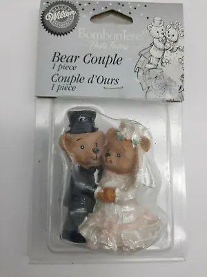 Wilton Mr And Mrs Cuddles Wedding Couple Cake Topper Party Favor 1998 New • $19