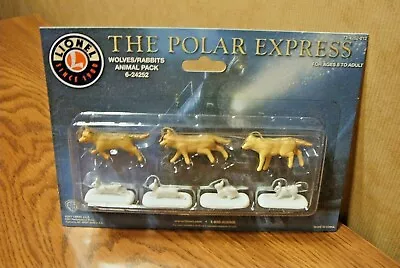 Lionel The Polar Express Wolves Rabbits Animal Pack O Gauge • $27.99
