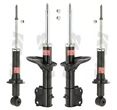 KYB 4 Performance STRUTS SHOCKS Fits MITSUBISHI 1.8 MIRAGE 4/ 97 To 99 00 01 02  • $225.05