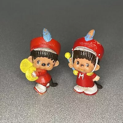 VTG 1979 Sekiguchi Monchhichi PVC Figure Hong Kong Baton Cymbals Marching Band • $10.95