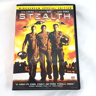 STEALTH (DVD 2005 2-Disc Set) Widescreen Josh Lucas Jessica Biel Jamie Foxx VG • $2.34