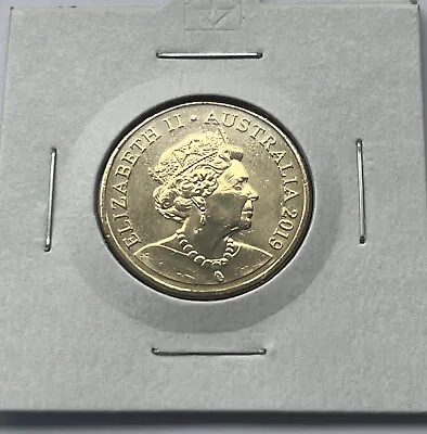 2019 $1 Dollar Coin UNCIRCULATED - Mob Of Roos -JC Effigy UNC Australian Ex Roll • $4.99