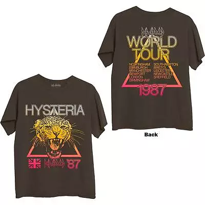 Def Leppard Hysteria World Tour Official Tee T-Shirt Mens Unisex • $44.77