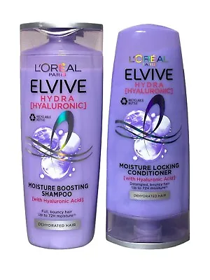 Elvive Hydra Hyaluronic Moisture Locking Conditioner/shampoo Wih Hyaluronic Acid • £7.49