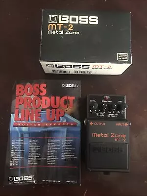 Boss Metal Zone Guitar Distortion (MT-2) • $17.77