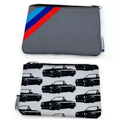 FüNBäGS Custom Clutch Bag Wallet For IPhone Accessory Makeup Retro BMW E30 M3 • $10