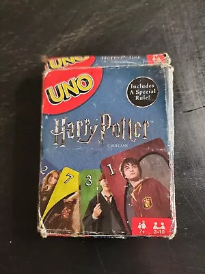 Mattel UNO Harry Potter Card Game (FNC42) USED • $5.99