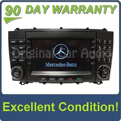 MERCEDES-BENZ OEM Command GPS Navigation Radio CD LCD Screen CLK Class TYPE 209 • $476