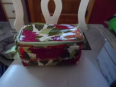 Vera Bradley Insulated Mini Lunch Cooler In Hello Dahlia • $19