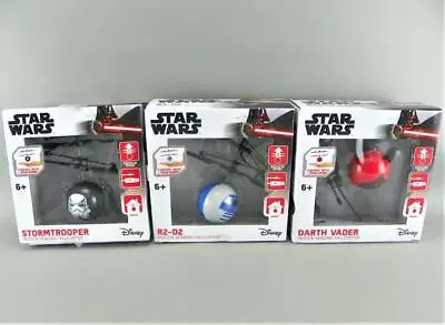 Disney Star Wars Darth Vader R2-D2 Stormtrooper Motion Sensing RC Helicopter Lot • $29.97