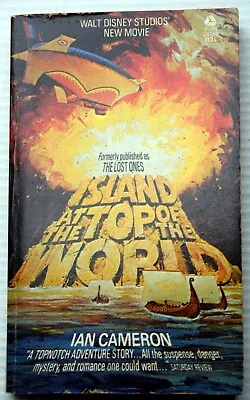 Vntg 1974 Ian Cameron ISLAND AT THE TOP OF THE WORLD Movie Tie-in Arctic Vikings • $8