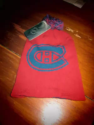 Montreal Canadiens Adult Beanie/toque/ Pom Pom Hat • $22.17