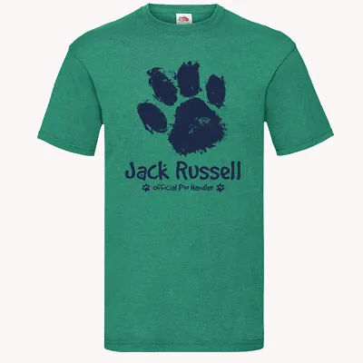 £12.59 • Buy Jack Russell Official Poo Handler T-Shirt Dogs Poop Scoop Pets Paw Birthday Gift
