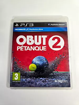 Obut Petanque 2 - PS3 PlayStation 3 PAL - Bocce  PlayStation Move • $29