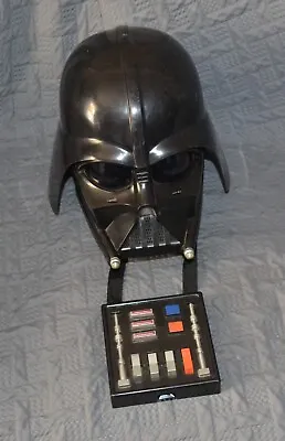 2004 Hasbro Darth Vader Talking Voice Changing Helmet Works New Batteries • £38.56