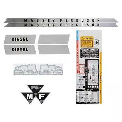 Decal Kit 165 -836032M91 Fits Massey Ferguson • $62.99