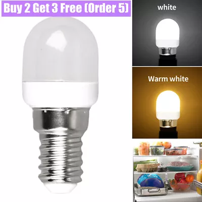 2W LED Refrigerator Light Bulb 25W Equivalent 220V E14 Fridge Waterproof Bulbs • £3.53