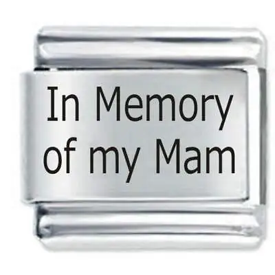 IN MEMORY OF MY MAM * DAISY CHARM For 9mm Italian Modular Charm Bracelets • £4.36