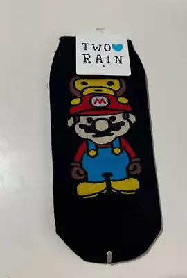 Super Mario Movies Character Baby Milo Monkey Character Version Black Socks NEW • $9.99