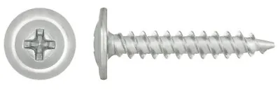 4.2mm WAFER HEAD METAL DRYWALL DRY LINING SCREWS ZINC VARIOUS LENGTHS • £2.68