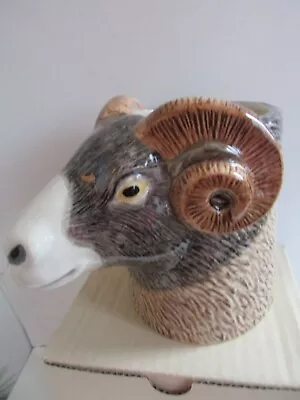 Quail Ceramics Swaledale Sheep Desk Tidy Pencil /pen / Brush Holder  Pot Boxed • $28.62