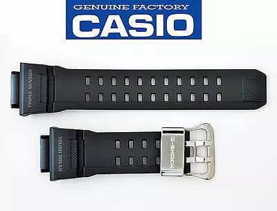 Casio G-Shock GW-9400 Watch Band Black Rubber Strap GW-9400-1  • $152.78