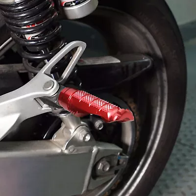 R-FIGHT Red Rear Foot Pegs For Yamaha YZF R6 03-07 08 09 10 11 12 13 14 15 16 • $43.31