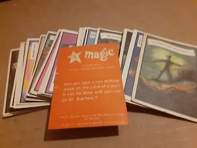 A & B C Gum Magic 1967 Trade Cards Part Set 23/36 • £29