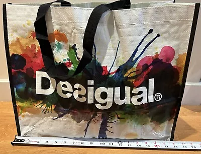 New Desigual Reusable Shopper Tote In Multi-color • $19.99