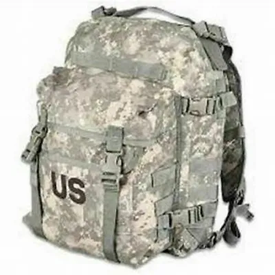 US Army MOLLE II 3 Day Assault / Patrol Pack! NO Stiffener ACU Camouflage GC • $10.70