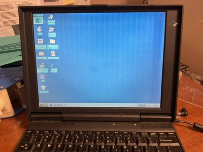 £40.38 • Buy EXTREMELY RARE IBM Thinkpad 310ED Intel Mmx  32MB Windows 95 Working Condition