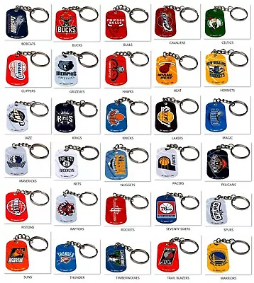 Nba Officially Licensed Basketball New Metal Key Chain Zipper Pull Pick Team • $8.99