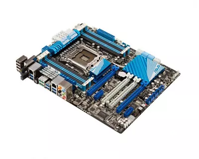 For ASUS P9X79 Deluxe Motherboard Socket LGA 2011 DDR3 X79 Desktop Motherboard • $281.06