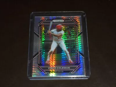 2023 Prizm Hyper Prizm #205 Vince Coleman Cardinals • $0.99