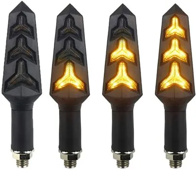 Flow LED Turn Signal Indicator 4 YAMAHA R3 R6 2005 Xt 600 R1 2008 Xjr1300 Xsr900 • $25.46