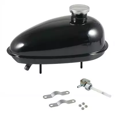 Black 3L Petrol Fuel Tank Cap 80cc 66cc 49cc Push Bike Motorized Bicycle New • $29.99