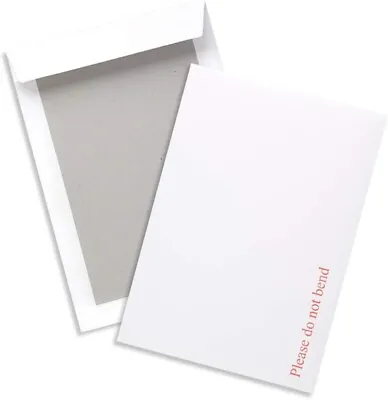 Envelopes Please Do Not Bend Board Backed White C4 C5 Kraft Envelopes • £9.79