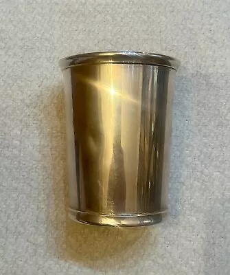 Stieff Sterling Mint Julep Cup 1960 3.75  Tall • $225