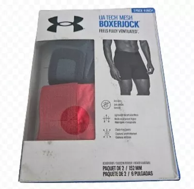 Under Armour UA Tech Mesh Boxerjock Small 2 Pack • $24.99