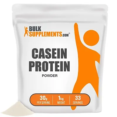 BulkSupplements Casein Protein Powder - Low Carb Protein Powder • $14.96