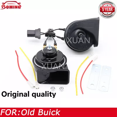 12V Truck Loud Dual Tone Snail Electric Horn Siren Universal Car Old Buick • $17.96