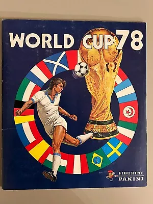 Panini World Cup 78 Argentina Football Sticker Album Complete VGC • £500